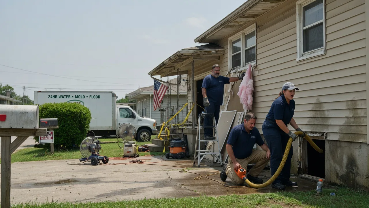 Water Damage Repair in Eupora, MS near me